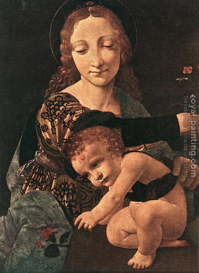 Giovanni Antonio Boltraffio : Virgin and Child with a Flower Vase